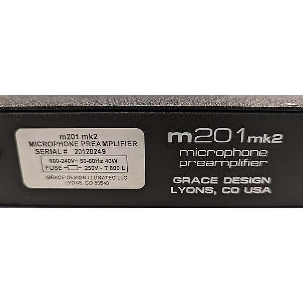 Used Grace Design M201 Mk2 Microphone Preamp
