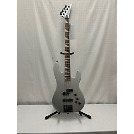 Used Jackson Used Jackson Dave Ellefson Signature CBX Metallic Silver Electric Bass Guitar