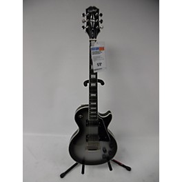 Used Epiphone Used Epiphone Les Paul Custom Silverburst Solid Body Electric Guitar