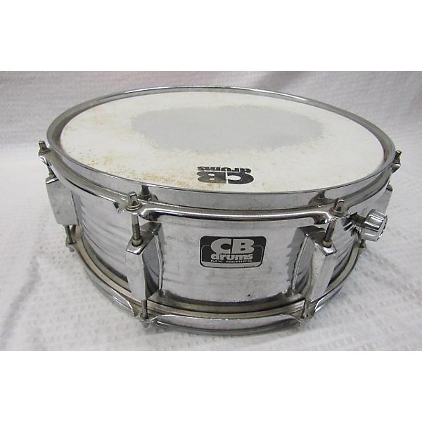 Used CB Percussion 14X5  METAL SNARE Drum