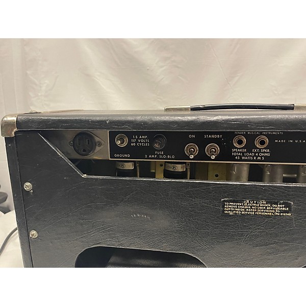 Used Fender 1973 Bandmaster Reverb TFL5005D Tube Guitar Amp Head