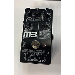 Used Subdecay Used Subdecay MONOPHONIC 3 OSCILLATOR Effect Pedal