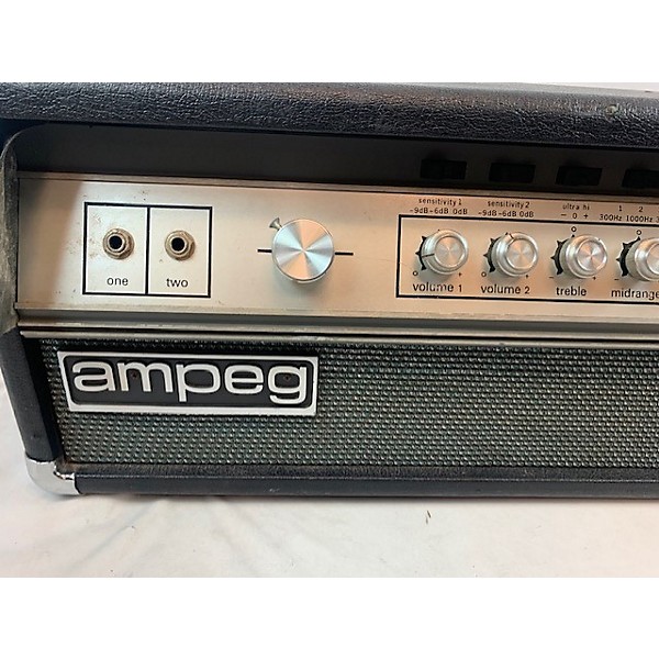 Vintage Ampeg 1970s V-4 Head Tube Guitar Amp Head