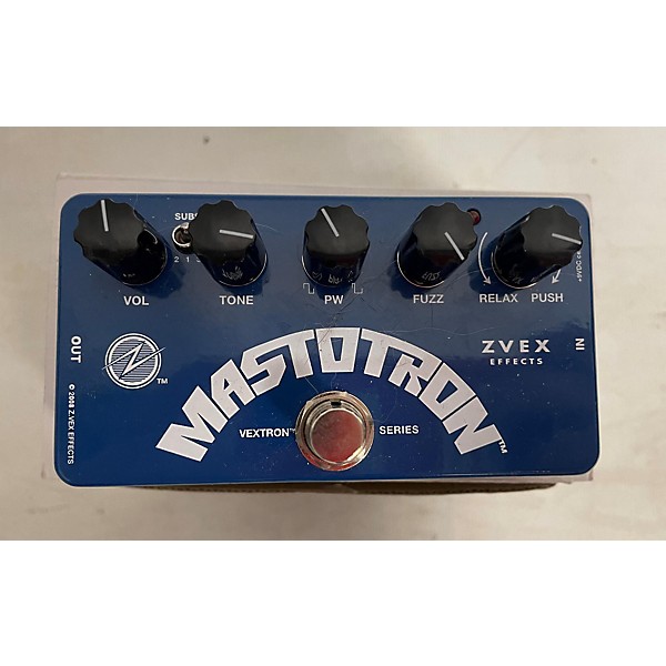 Used ZVEX Mastotron Fuzz Effect Pedal | Guitar Center