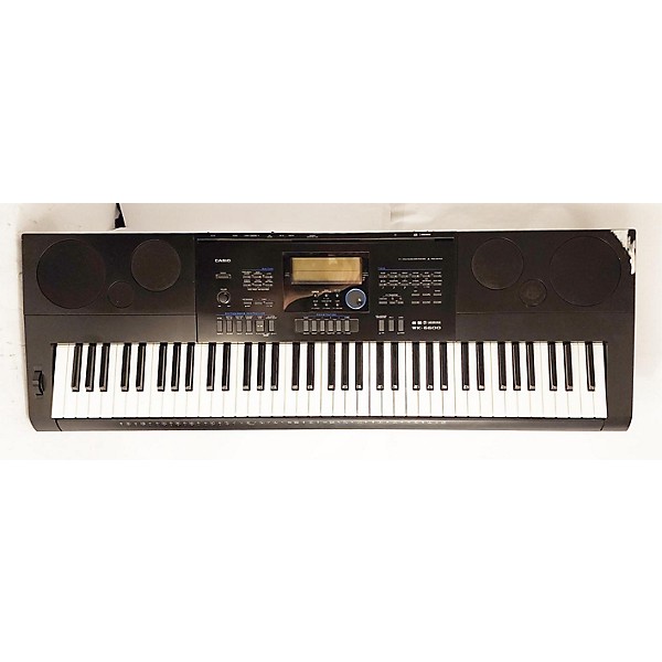 Used Casio WK6600 76 Key Portable Keyboard