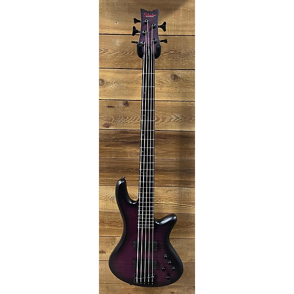 Used Schecter Guitar Research 2009 Stiletto Studio 5 String Electric Bass Guitar
