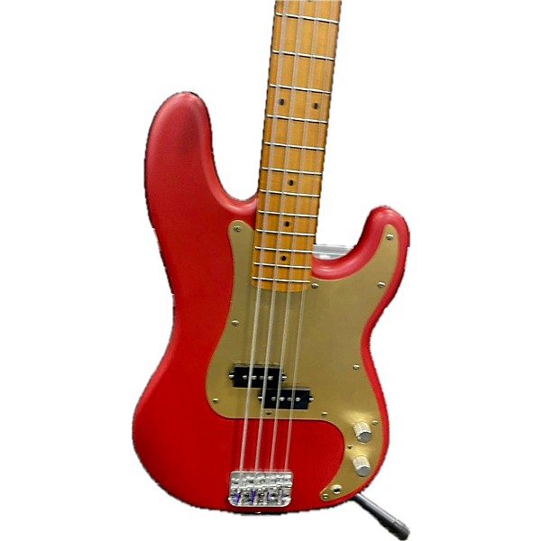 Used Squier 40TH ANNIVERSARY P BASS Electric Bass Guitar