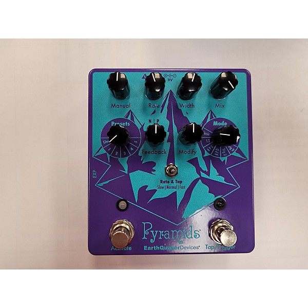 Used EarthQuaker Devices Pyramids Stereo Flanging Device Effect