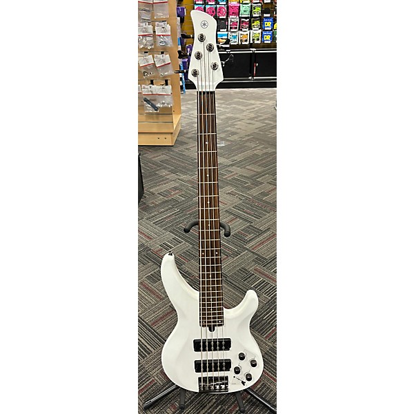 Used Yamaha TRBX305 Electric Bass Guitar White | Guitar Center