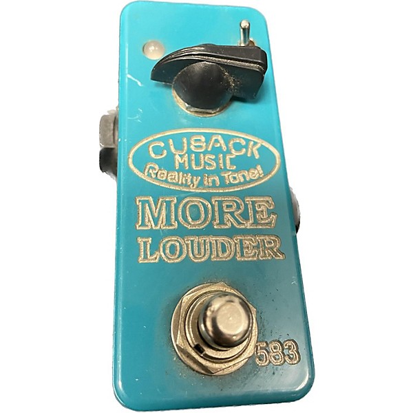 Used Cusack More Louder Boost Effect Pedal