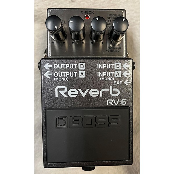 Used BOSS RV6 Digital Reverb Effect Pedal | Guitar Center