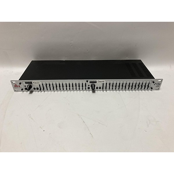 Used dbx 215S Dual Channel 15-Band Graphic Equalizer