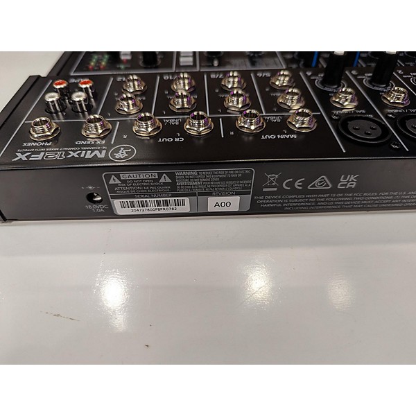 Used Mackie MIX12FX Unpowered Mixer Guitar Center