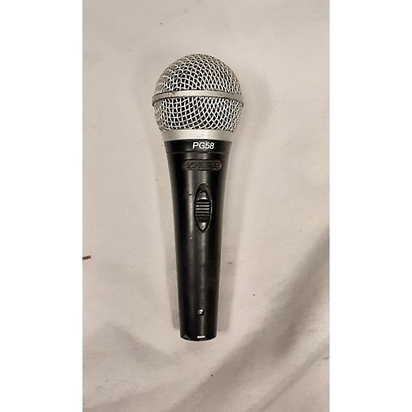 Used Shure PG58LC Dynamic Microphone Guitar Center