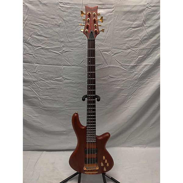 Used Schecter Guitar Research Stiletto Studio 8 String Electric Bass Guitar