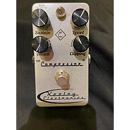 Used Keeley 4 Knob Compressor Effect Pedal