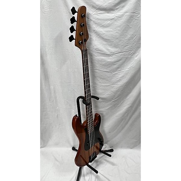 Used Schecter Guitar Research P4 Exotic Electric Bass Guitar