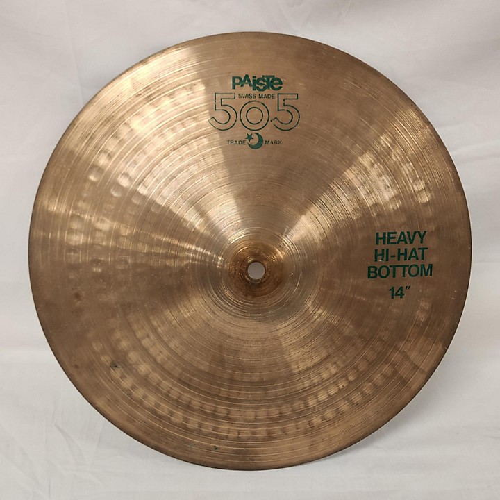 Paiste 505 Heavy Hihat hotsell 14"