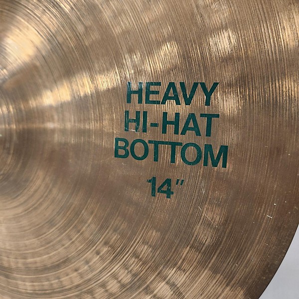 Used Paiste 14in Heavy Hi Hat Bottom Cymbal