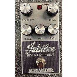 Used Alexander Used Alexander Jubilee Silver Overdrive Effect Pedal