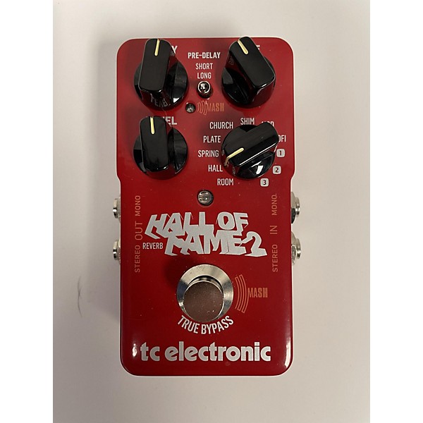 Used TC Electronic Hall Of Fame 2 Reverb Effect Pedal | Guitar Center