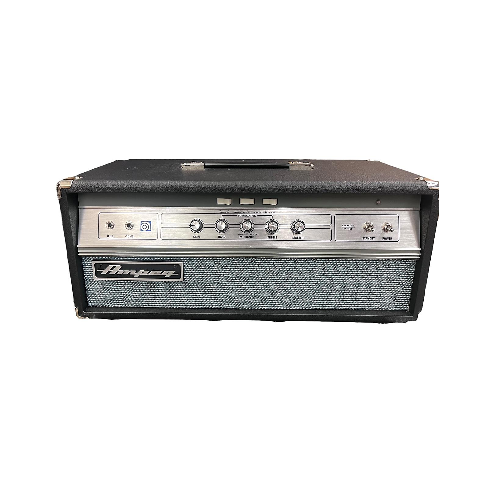 Used Ampeg V4B 100W Classic Tube Bass Amp Head Guitar Center