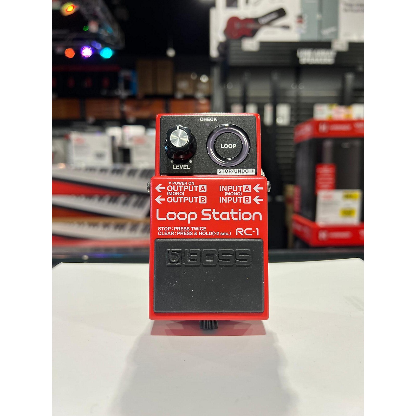 Used BOSS RC1 Loop Station Pedal Guitar Center