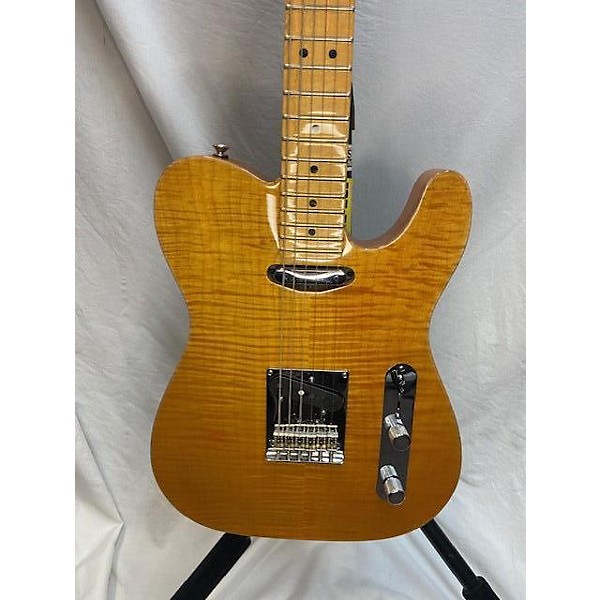 Used Fender 2012 American Select Flame Maple Carved Top Telecaster Solid Body Electric Guitar