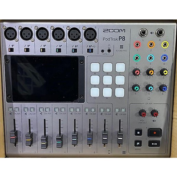 Used Zoom Podtrak P8 Digital Mixer