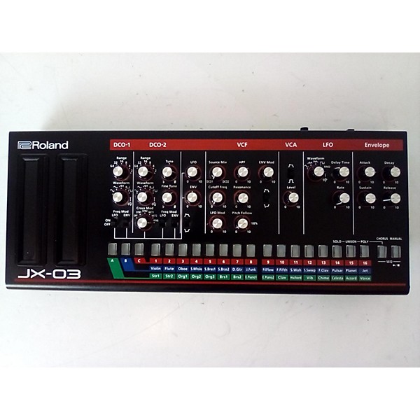 Used Roland Jx-03 Synthesizer