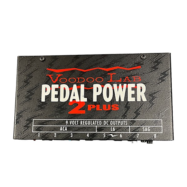 Used Voodoo Lab Pedal Power 2+ Power Supply