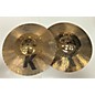 Used Zildjian 14in K Custom Hybrid Hi Hat Pair Cymbal thumbnail