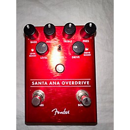 Used Fender Used Fender Santa Ana Overdrive Effect Pedal