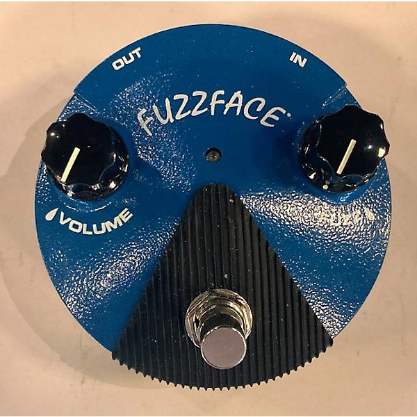 Used Dunlop Silicon Fuzz Face Mini Blue Effect Pedal | Guitar Center