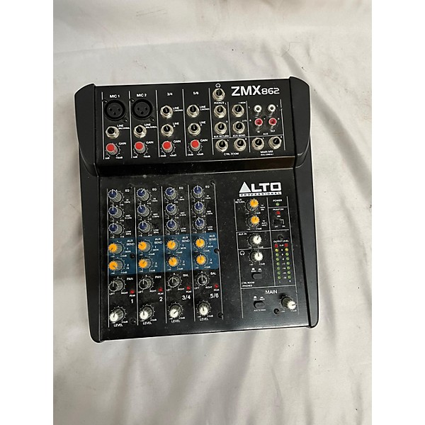 Used Alto ZMX862 6-Channel Unpowered Mixer