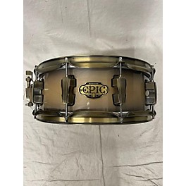 Used Ludwig Used Ludwig 5X14 Epic Snare Drum Antique Gold