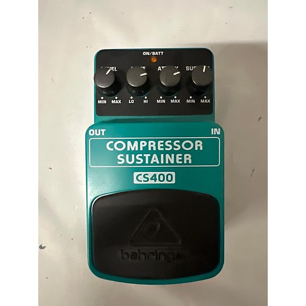 Used Behringer CS400 Compressor Sustainer Effect Pedal | Guitar Center