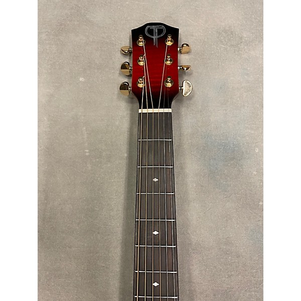 Used Teton STAI80CE Acoustic Electric Guitar Red Guitar Center