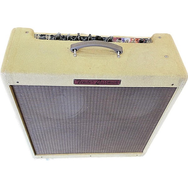 Used Fender 1959 Bassman 4x10 Tube Guitar Combo Amp