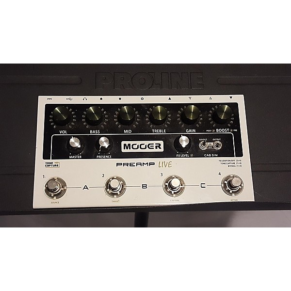 Used Mooer PREAMP LIVE Guitar Preamp