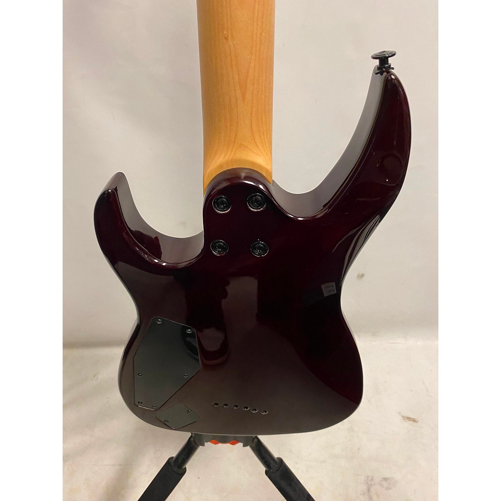 Used Mitchell MM100 Mini Solid Body Electric Guitar Burgundy Guitar Center