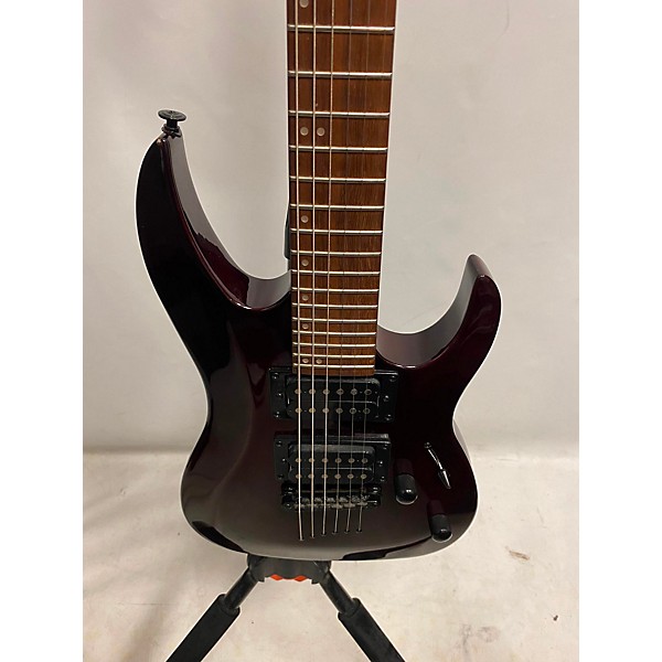 Used Mitchell MM100 Mini Solid Body Electric Guitar Burgundy Guitar Center