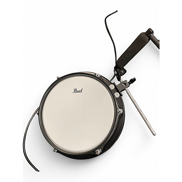 Used Pearl 2 Piece TRAVELER COMPACT Black Drum Kit