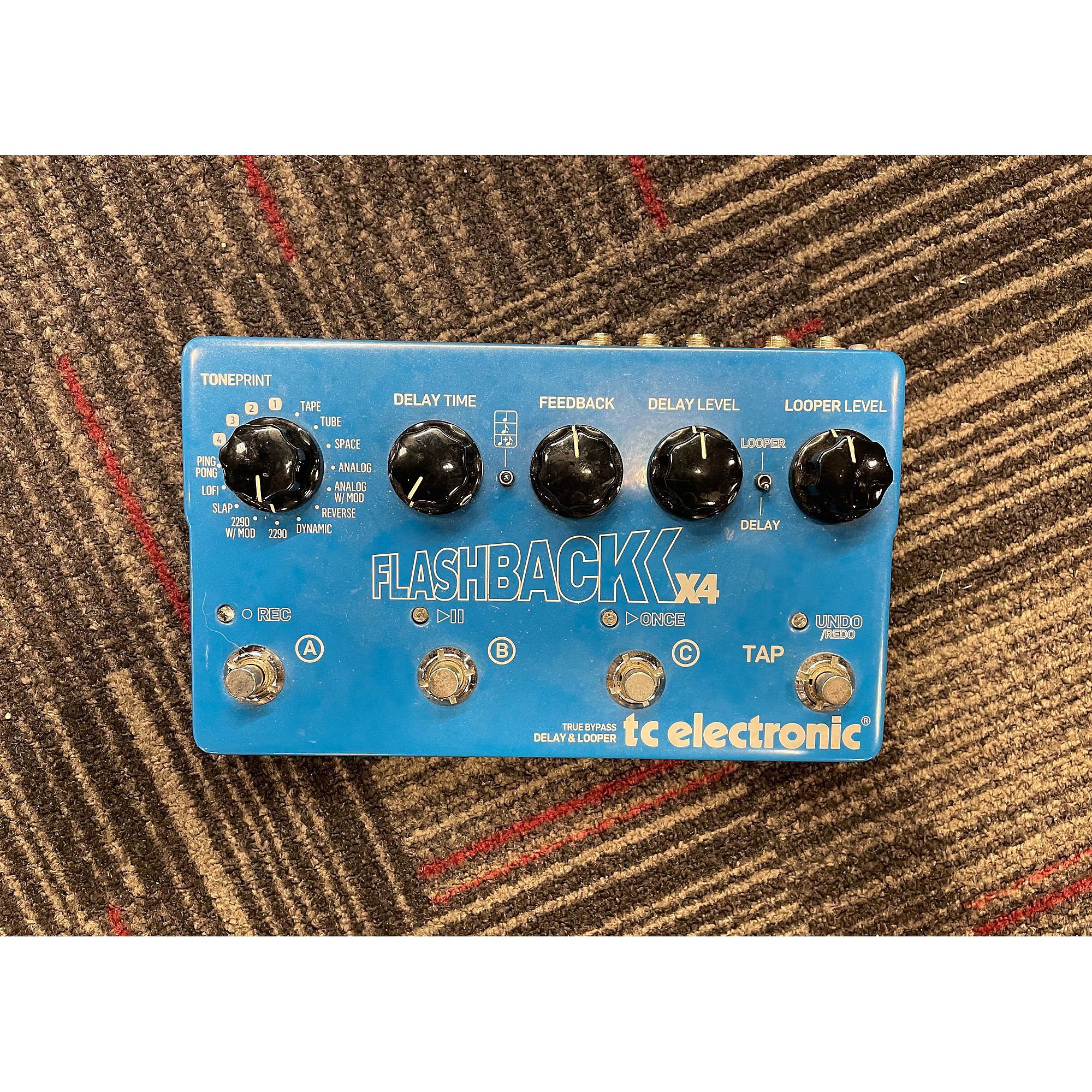 Used TC Electronic Flashback X4 Delay And Looper Effect Pedal