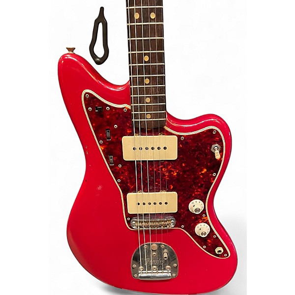 Vintage 1965 Fender Jazzmaster Red Solid Body Electric Guitar