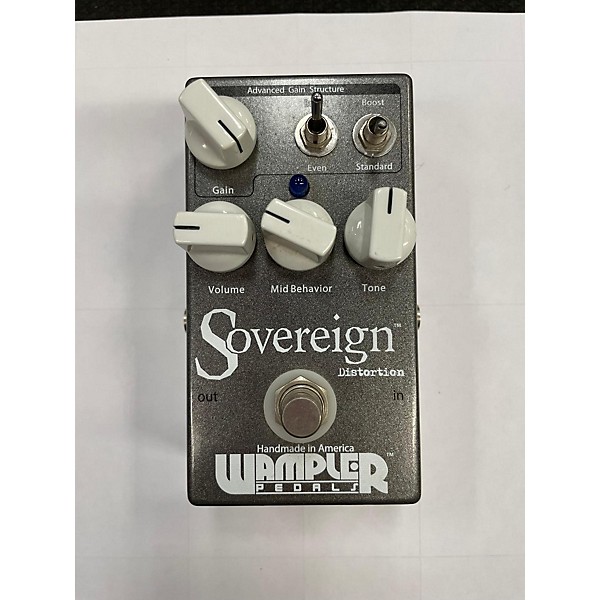 Used Wampler Used Wampler Sovereign Distortion Effect Pedal