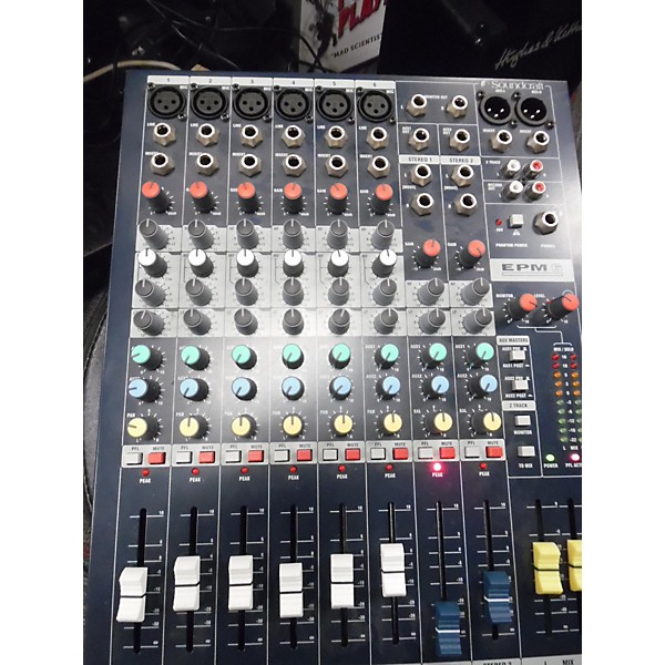 Used Soundcraft EPM6 Line Mixer