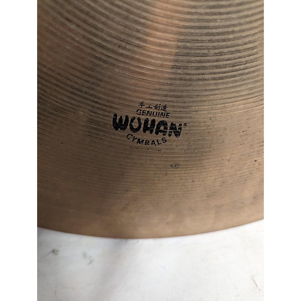 Used Wuhan Cymbals & Gongs 21in Med Heavy Ride Cymbal