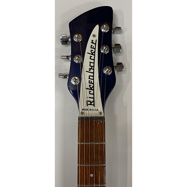 Used Rickenbacker 2000s 360 Hollow Body Electric Guitar Blue Guitar