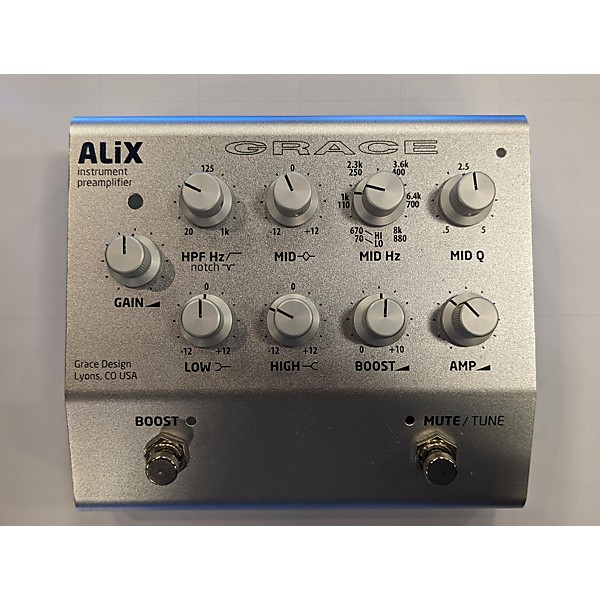 Used Grace Design Alix Instrument Preamplifier Pedal | Guitar Center